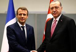 Cumhurbaşkanı Erdoğan, Macron ile görüştü