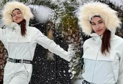 Fahriye Evcen kamyonunu paaylaşmaya doyamadı