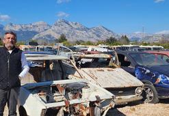 Antalya'da yediemin otoparkları araç mezarlığına döndü!  Hepsi çürümeye terk edildi