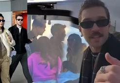 Furkan Andıç'tan sevgilisi Aybüke Pusat'a sürpriz doğum günü kutlaması! Uçaktan indi tekneye koştu....