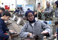 Samsun'da makine bölümünün tek kız öğrencisi! Nisa Nur'un hedefi mühendis olmak