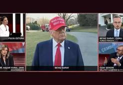 ABD Başkanı Donald Trump CNN Türk'ün sorusunu yanıtladı