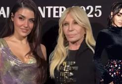Sosyal medyada beğeni yağdı! Hande Erçel ve Donatella Versace aynı karede