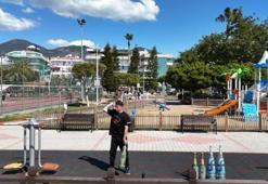 Alanya'da Osmanlı'dan kalma 'Lobut Çevirme' sporuna büyük ilgi