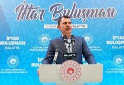 Bakan Kurum Malatya’da iftar programında konuştu: Deprem bölgesinde hızımızı olabilecek en yüksek seviyeye çıkardık