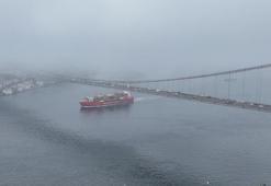 İstanbul Boğazı'nda gemi trafiği askıya alındı