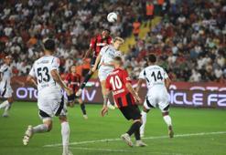 Beşiktaş'ın 4 maçlık serisini Gaziantep FK bozdu