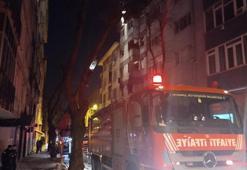 İstanbul'da 6 katlı binada korkutan yangın