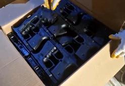 Afyonkarahisar'da operasyon! Binlerce tabanca parçası ele geçirildi