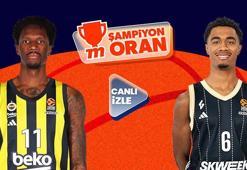 Fenerbahçe Beko, THY Avrupa Ligi'nde Asvel'i ağırlayacak! Kritik maç canlı yayın ve Şampiyon Oranlar ile Misli'de
