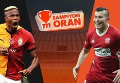 Lider Galatasaray, Antalyaspor'u konuk ediyor! Kritik maçın heyecanı Şampiyon Oranlar ile Misli’de