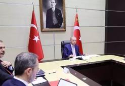 Cumhurbaşkanı Erdoğan, Çevrimiçi Liderler Toplantısı'na katıldı