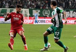 Konyaspor Beşiktaş: 1-0 Kartal direkleri geçemedi