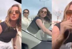Bu sefer erkekler değil, kadın sürücüler tartıştı: O anlar kamerada