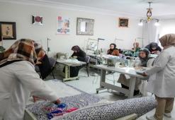 Diyarbakır'da hazırlanan bayramlık giysiler depremin vurduğu Hatay'a gönderilecek