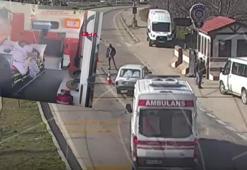 Amasya'da ambulansla göçmen kaçakçılığı