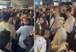 Sabiha Gökçen Havalimanı’nda ‘Polnet’ kuyruğu