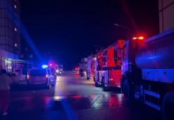 Bursa'da kız öğrenci yurdunda yangın çıktı! Gece yarısı sokağa döküldüler