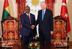Cumhurbaşkanı Erdoğan, Gine Bissau Devlet Başkanı Embalo ile görüştü