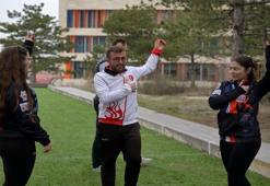 Çorum'da bocce sporcusu 3 kardeş şampiyonalara birlikte hazırlanıyor