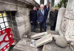 Vali Gül, Şehzadebaşı Camii'nde incelemelerde bulundu! 'Hak ettikleri cezalar verilecek'