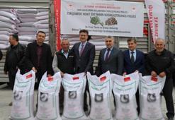Eskişehir'de çiftçilere yüzde 50 hibeli nohut tohumluğu desteği verildi