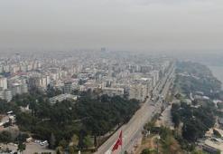 Afrika'nın tozu Antalya semalarını ele geçirdi! Görüş mesafesi düştü