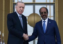 Cumhurbaşkanı Erdoğan, Somalili mevkidaşı Mahmud ile bir araya geldi