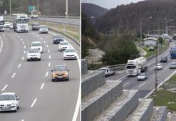 Bolu Dağı kesiminde bayram hareketliliği başladı