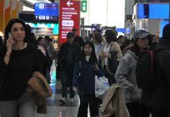 İstanbul ve Sabiha Gökçen Havalimanlarında bayram yoğunluğu yaşanıyor