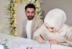 Aile ve Gençlik Fonu ile evlenen ilk çiftin nikahı kıyıldı