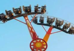Trabzon'da lunaparkta korkunç kaza: Genç kız ağır yaralandı