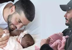Berk Oktay'dan sürpriz paylaşım! Kızının son halini gösterdi