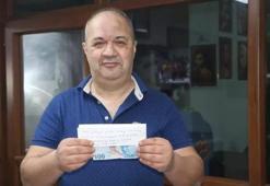 Kahve içip gittiler, helallik notu ve 100 lira bıraktılar