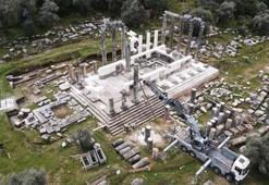 Zeus Tapınağı eski ihtişamına kavuşacak