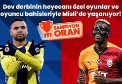Fenerbahçe – Galatasaray derbisinin heyecanı özel oyunlar ve oyuncu bahisleriyle Misli’de yaşanıyor!