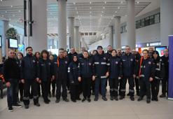 Myanmar'da arama kurtarma çalışmalarına katılan Türk ekip yurda döndü