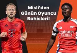 Bayern’de Harry Kane, Arsenal’de Bukayo Saka gollerini sıralamaya devam ediyor! İşte Misli’den günün oyuncu bahisleri