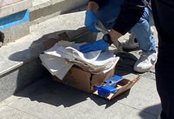 Çanakkale'de sokağa bırakılan şüpheli kutu fünye ile patlatıldı