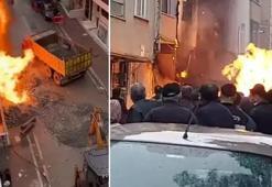 İstanbul'da doğal gaz patlaması! 2 işçi yaralandı, 2 bina zarar gördü