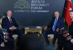 Cumhurbaşkanı Erdoğan'dan Antalya'da diplomasi trafiği