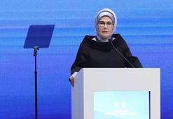 Emine Erdoğan: Çocukların uykularında öldürüldüğü bir dünya masumiyetini kaybetmiştir