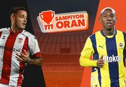 Fenerbahçe, Sivasspor'a konuk olacak! Maçın heyecanı Şampiyon Oranlar ile Misli'de