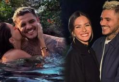 İcardi'nin kucağına atladı! China Suarez'den romantik paylaşım