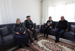 Malatya Darende'de inşa edilen deprem konutlarına ilk afetzede aile taşındı