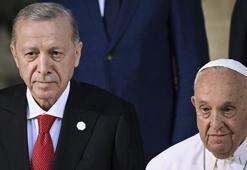 Cumhurbaşkanı Erdoğan'dan Papa Fransuva için başsağlığı mesajı