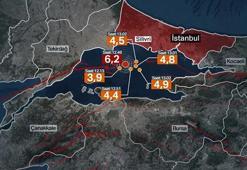 Kandilli Rasathanesi'nin deprem raporu: Depremin şiddeti denizde 8, karada 5 ölçüldü