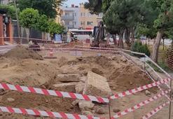 Yol çalışmasında, Roma dönemine ait insan kemikleri bulundu