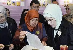 Emine Erdoğan Saklı Kalanlar sergisinin açılışını yaptı