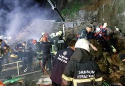 Samsun'da toprak kayması! 4 kişilik aileden 3'ü hayatını kaybetti